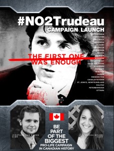 No2Trudeau Poster